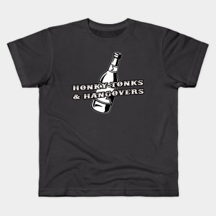 Honky Tonks and Hangovers Kids T-Shirt